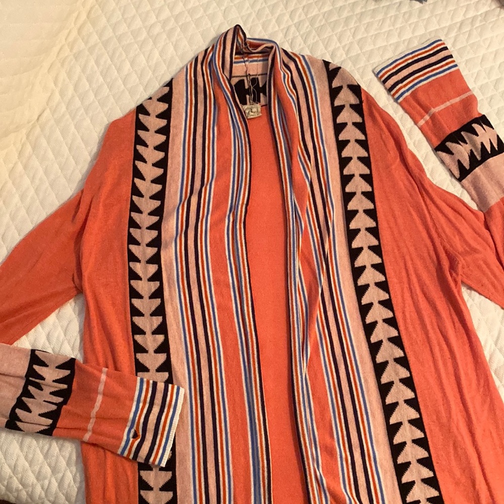 Aztec Poncho Sweater
